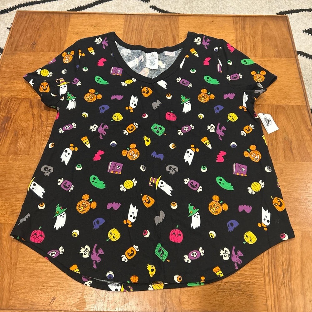 Disney HalloweenThemed Black Shirt